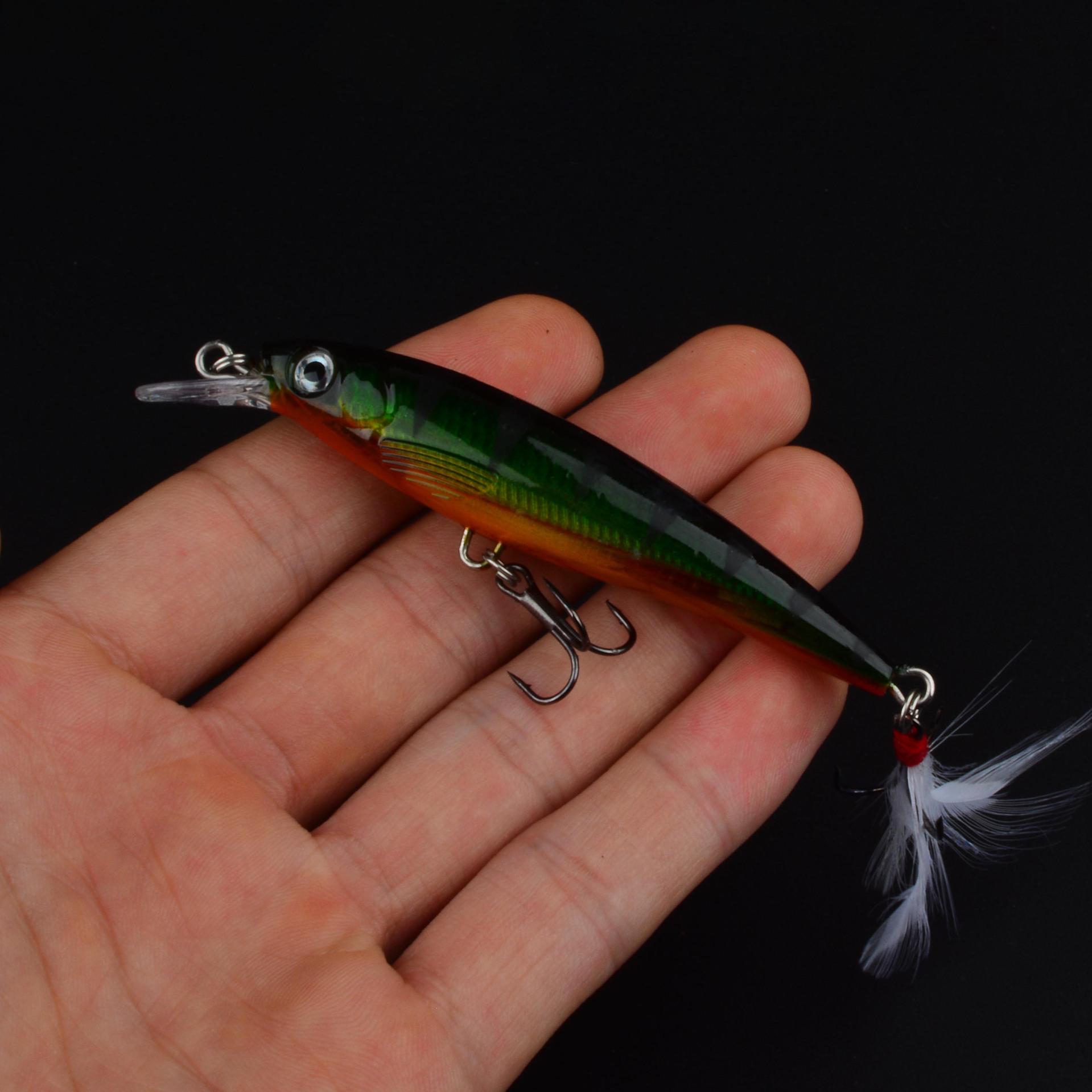 Набор воблеров Laser Feather Minnow 9см 7г