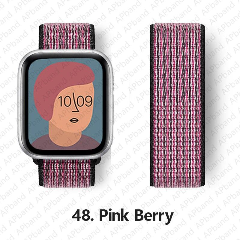 Nylon Band Voor Apple horlogeband 44mm 40mm 42mm 38mm 41mm 45mm 41 45 smartwatch polsband riem lus armband iWatch 3 4 5 se 6 7