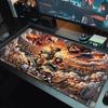 Anime Attack-on-Titan Color Mouse Pad Large Gaming Table Cushion Non-slip Laptop Tablet Big Mousepad XXL Mat Mini PC Playmat With Lock Edge