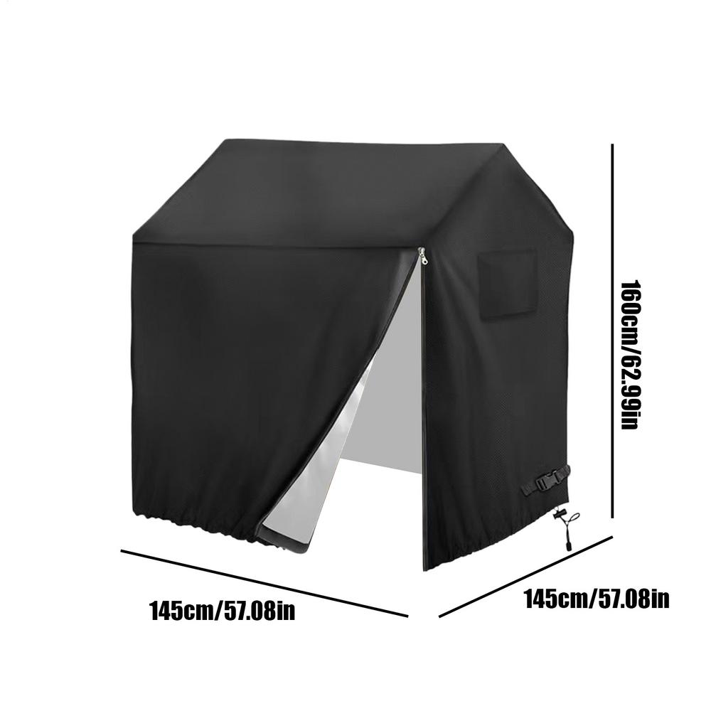 Outdoor Game House Cover Windproof Waterproof Sunscreen Protective Cover Adjustable Cover For Playhouse