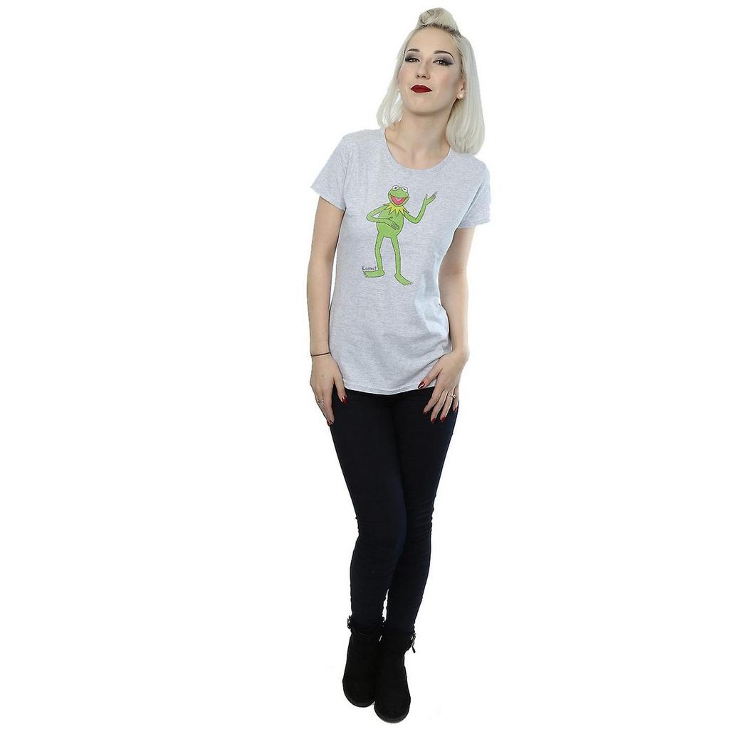 The Muppets Womens/Ladies Classic Kermit Heather T-Shirt