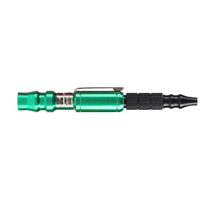 

Adjustable Ergonomic Air Dusters Guns For Workshop Machinery Ergonomic Design 20g Weight Rotating Airflows Adjustment зелений