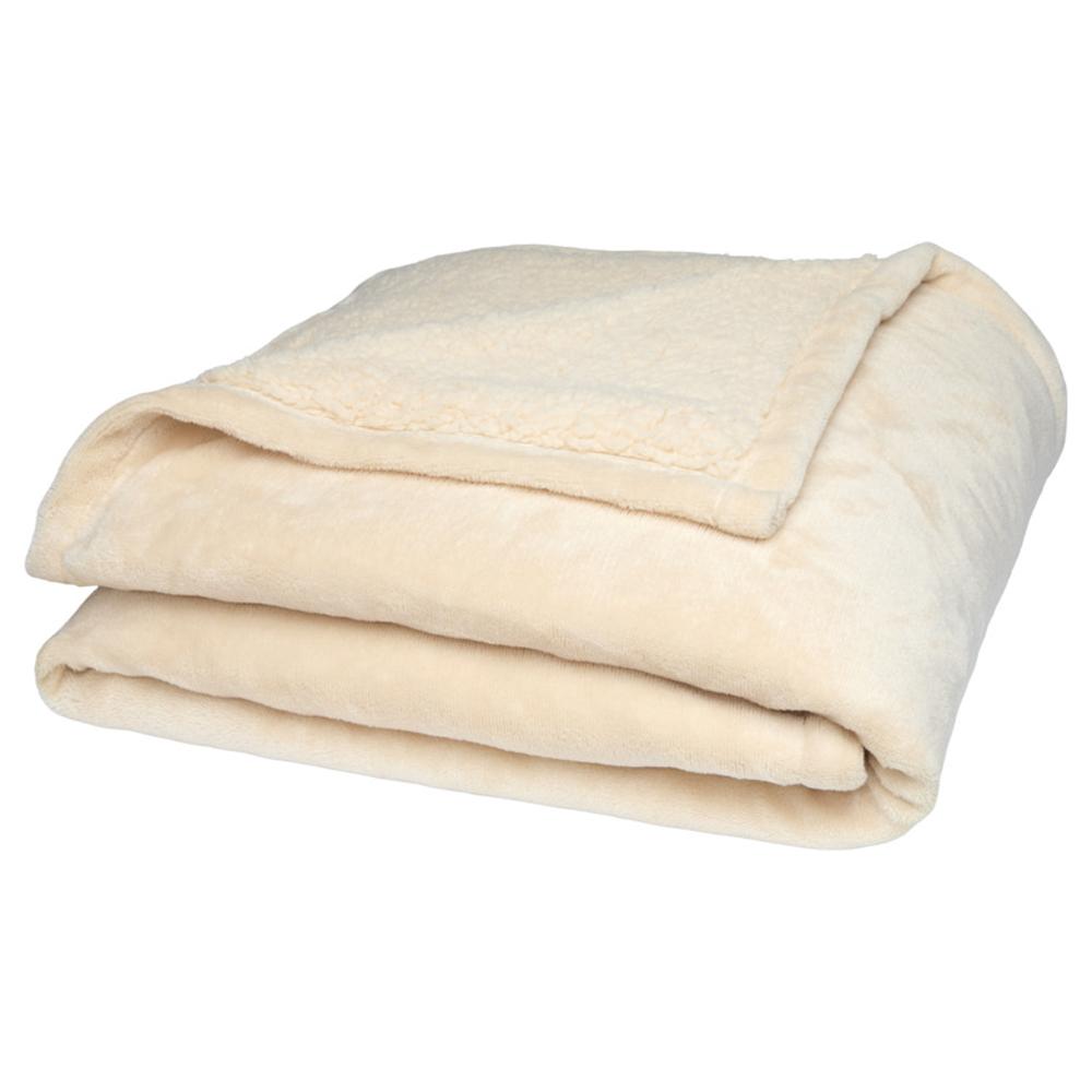 Floso Ashen Sherpa Recycled Blanket