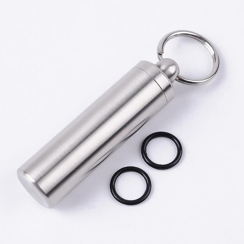 Outdoor Waterproofed Storage Tube Compacts Travel Multipurpose Container for Camping Hiking and Travel Supply