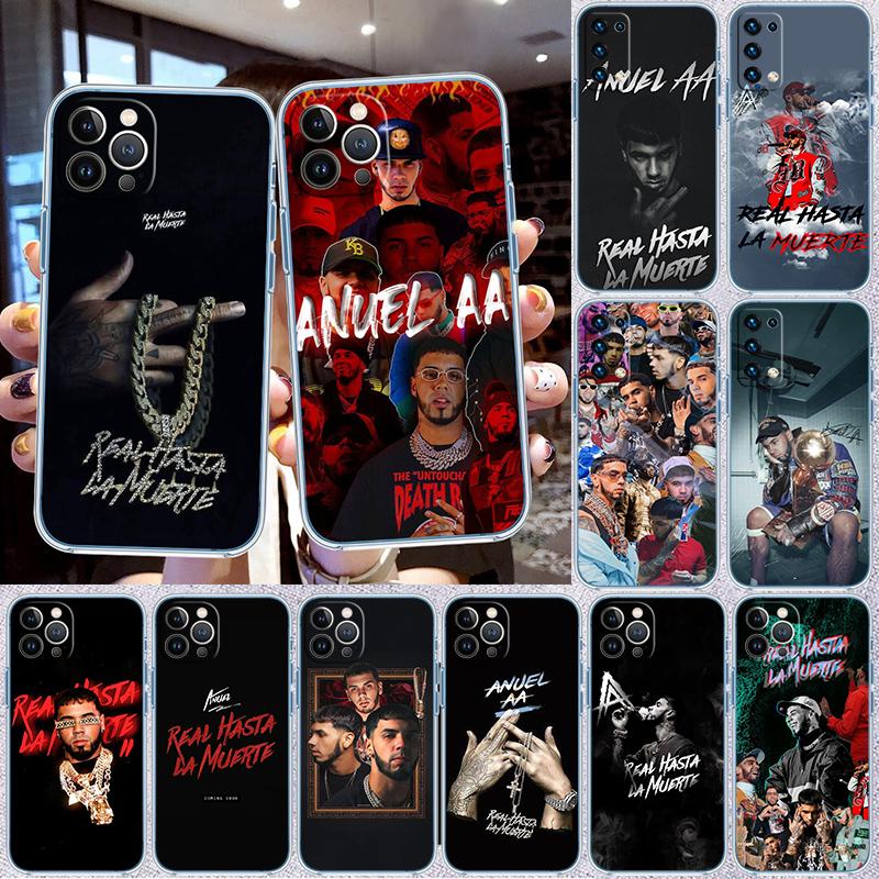RP6 Anuel AA Transparente Handyhülle für Samsung Galaxy A04 A04S A14 A23 A34 A54 M23 M33 M52 M53