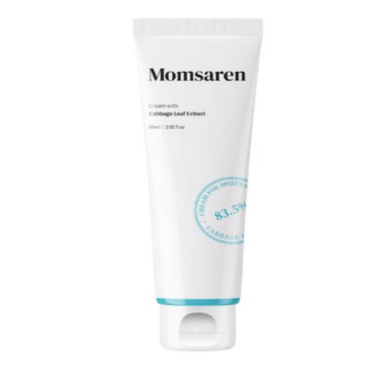 

a0382 Momsaren Cabbage 83.5% Breast Care Soothing Cream 60ml Momsaren Cabbage 83.5% Breast Care Soothing Cream