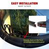 Windshield Molle Replacement Rubber Car Front Rear Window Gap Dirt Prevention Soundproof Rubber Rubber Windshield Rubber Seal Strip 1.7m