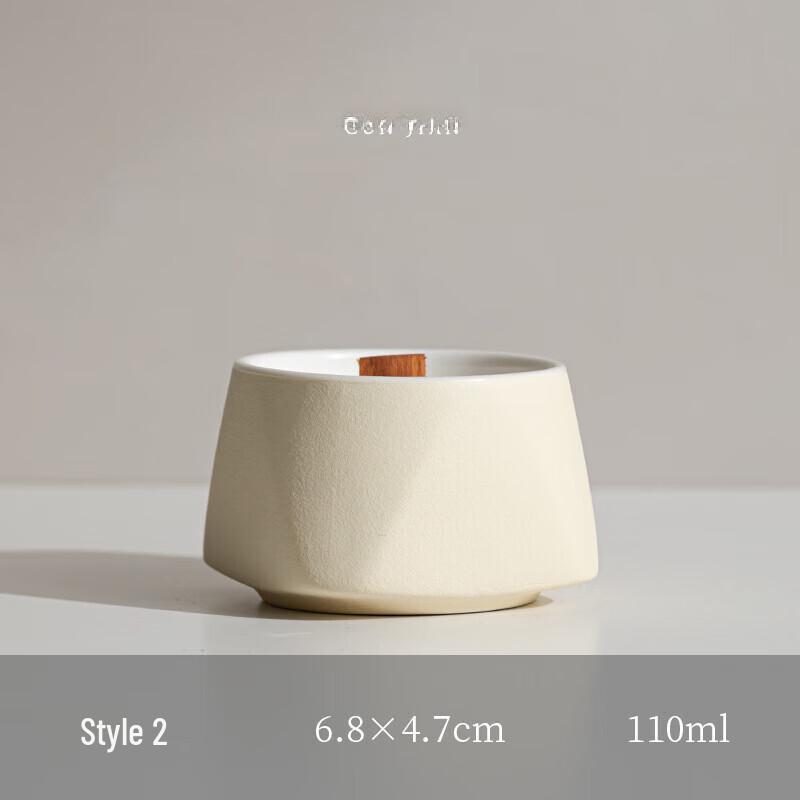 Li Shen Nordic Style Ceramic Candle Cup