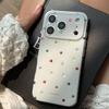 Gold-Plated Polka Dot iPhone 15 Pro Max Anti-Drop Case