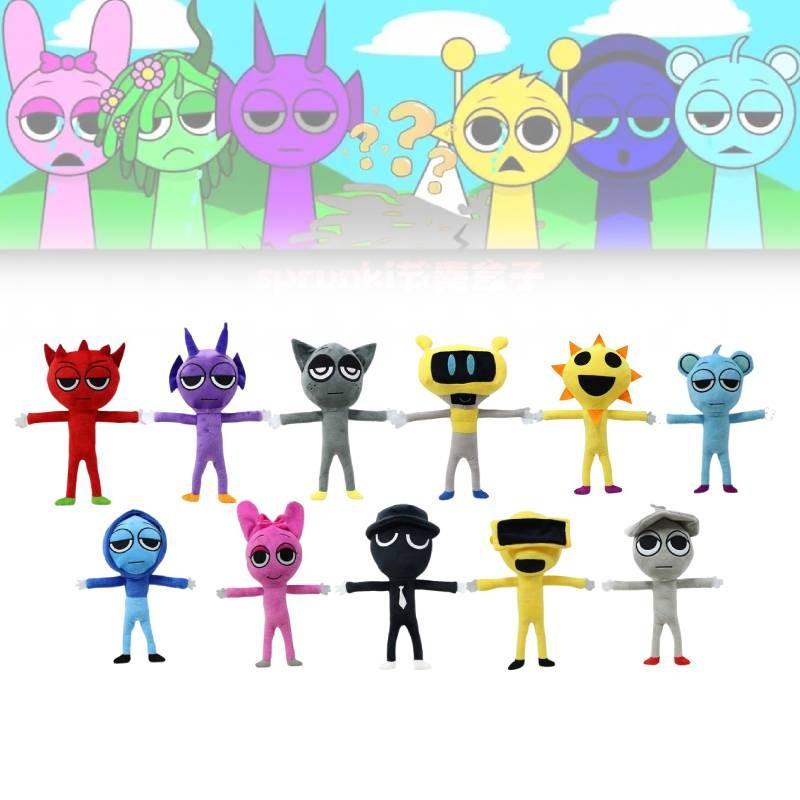Toy Sprunki Plush Cartoon Gaming Peripherals Holiday Gift Dolls Children Boys