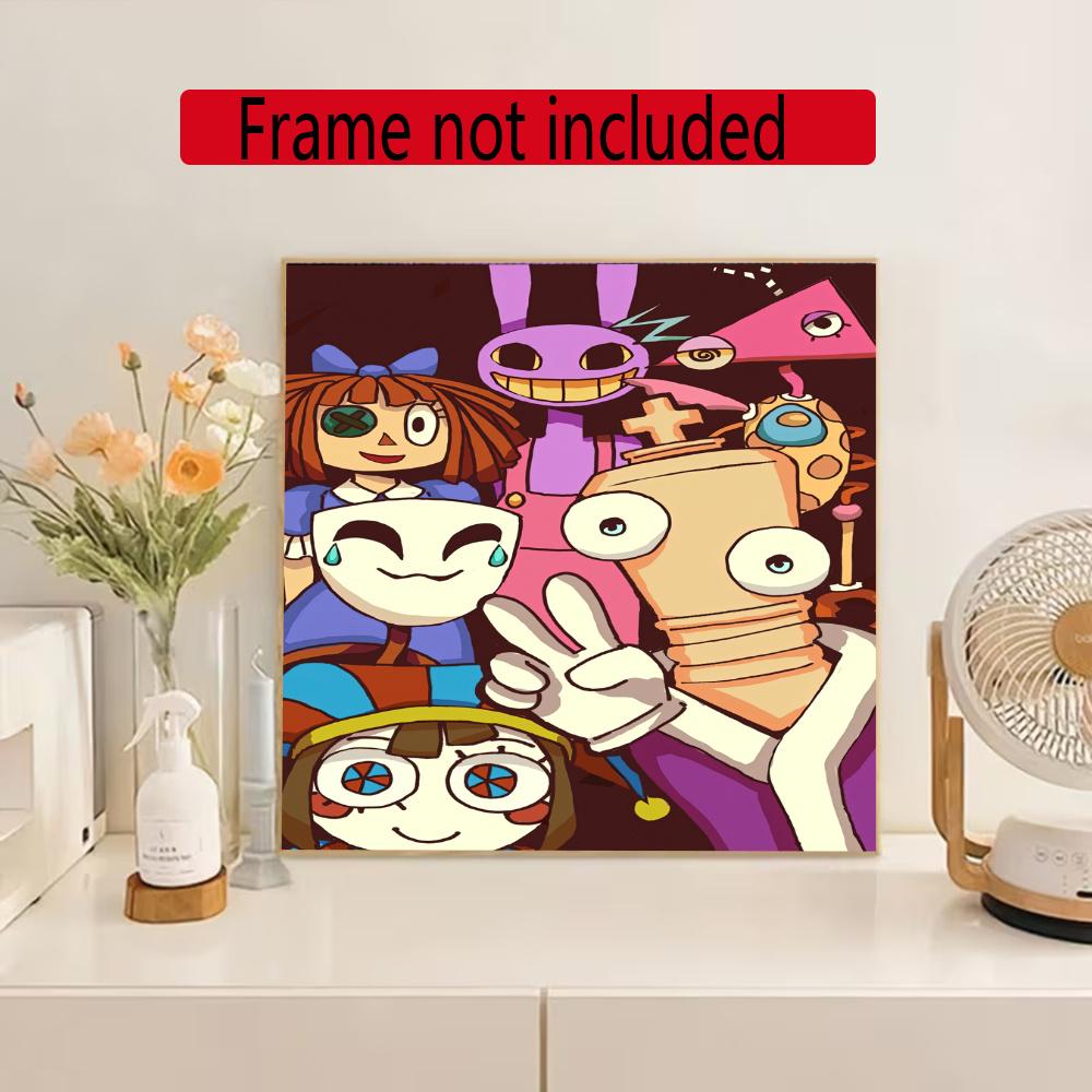 Tadc Pomni 5D Diy Diamond Painting Round Diamond Mosaic Suitable For Beginners Diamond Painting Rhinestones Gift Frameless