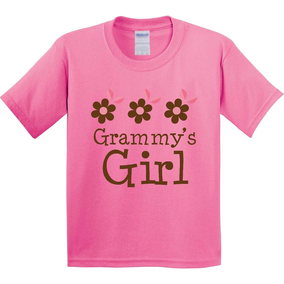Inktastic Grammy s Girl Daisies Youth T-Shirt Grammy Granddaughter Grandchild 100
