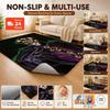 Dark Gothic Skeleton Bishop Rectangular Rug Soft Nonslip Carpet For Hallway Doorway Kitchen Home Decor Great Holiday Gift