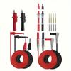 18pcs P1308B Test Lead Kit - 4MM Banana Plug To Test Hook Cables with Alligator Clips for Multimeter Probes (Test Wires)