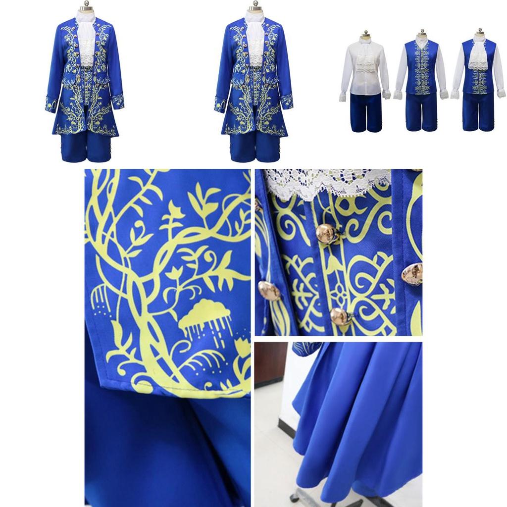 Enchanting Beauty And The Beast Adult Cosplay Prince Adam Costume For Halloween