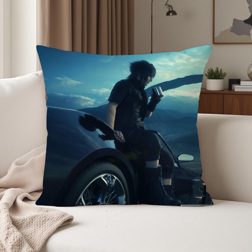Games Ffinal Ffantasy Pillow Case Suitable For Bedrooms Living Rooms Cars Home Decoration