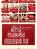 New Chinese Style White Ornament Banquet Decoration Set for Hotel Background Wall