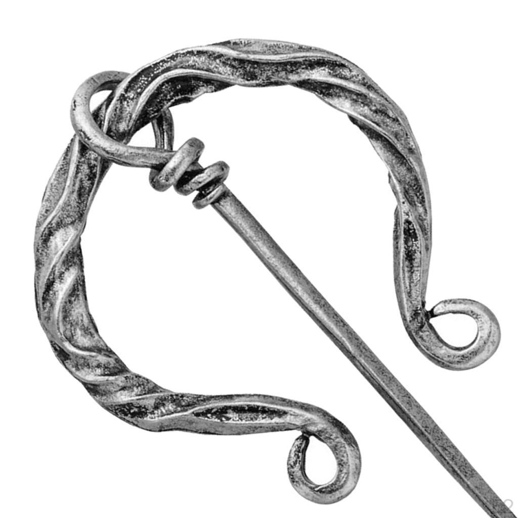 Viking Sjaal Jas Spelden Broche Badge