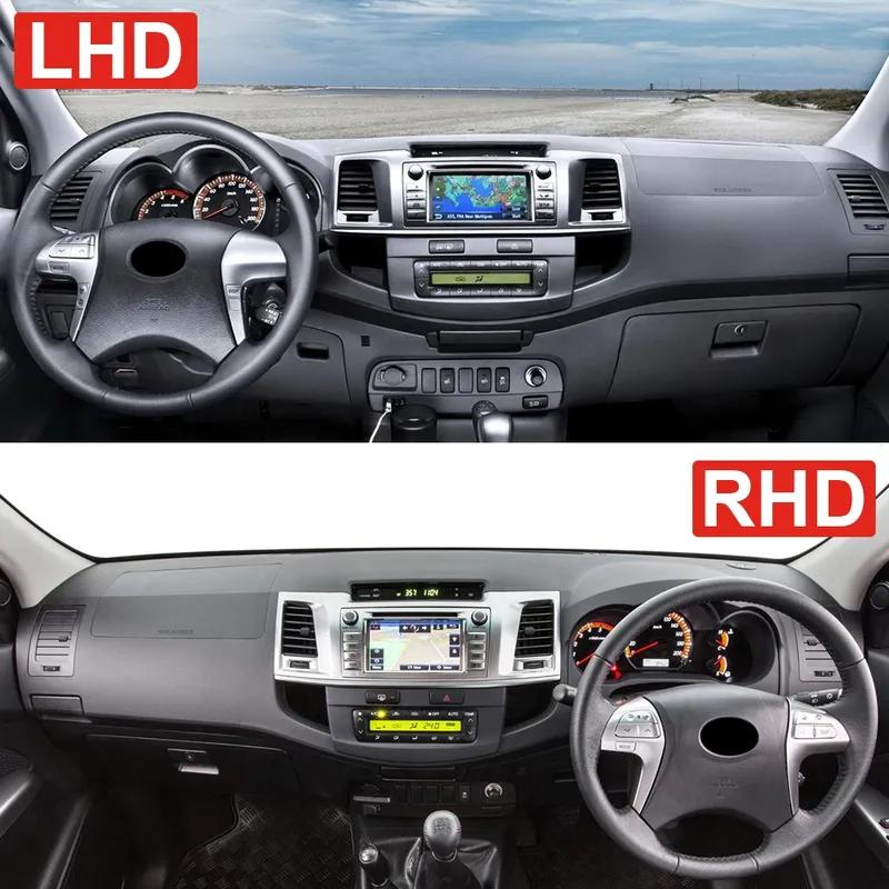 Car For Toyota Fortuner SW4 Hilux VIGO SR5 SR AN50 AN60 2005 - 2014 Dashboard Cover Mat Sun Shade Pad Carpet Protector 2013 2012