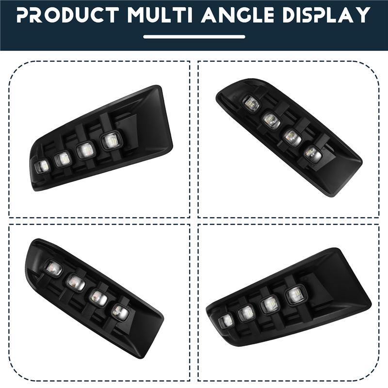 LED Daytime Running Light Daytime Running Light For Toyota Prado Daytime Running Light Turn Signal-A87Q