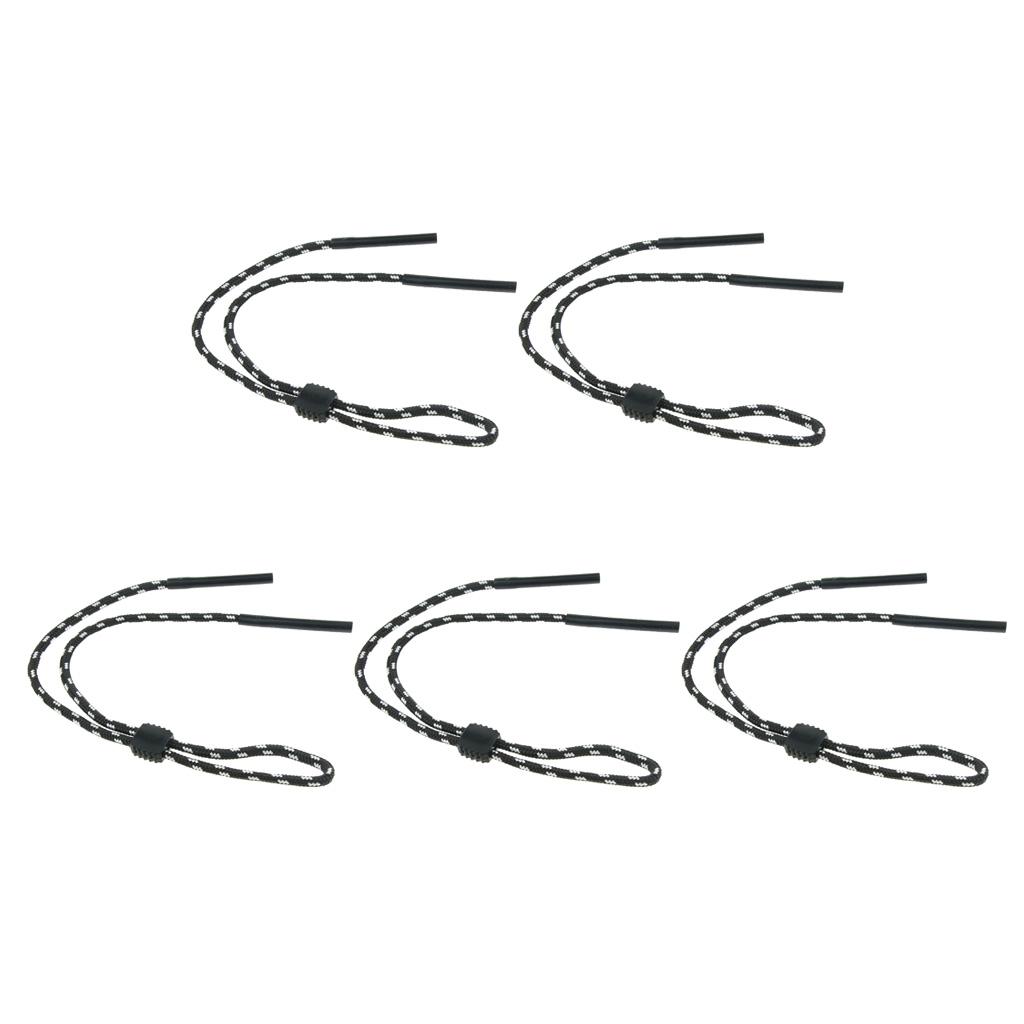 Sunglass Holder Strap,Reading Safety Glasses Eyewear Retainer Cord Lanyard --5 Pack -
