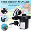 Electric Inflatable Pump Mini Air Cushion Portable Camping Pump Rapid Filling Mattress Swimming Pool Air Filling Blower Injector
