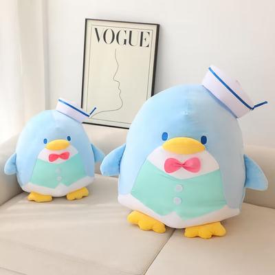 Kawaii Tuxedo Sam Plush Toy Japanese Style Stuffed Penguin Doll Comfortable Plushies Throw Pillow Blanket Sofa Xmas Gifts