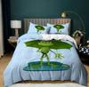Tree Frog Doona Quilt Duvet Cover Set Pillowcase Single Double Queen Size Bed AU