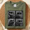 Cool Alligator Sunglasses Shirt, Funny Crocodile Lover T-Shirt, Retro Reptile Graphic Tee, Vintage Gator Shirt, Wildlife Animal Gift