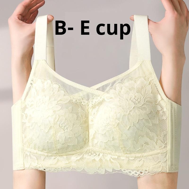 Large Size Underwear for Fat Girls Large Breasts Make You Look Smaller Side Breasts Are Reduced  Ultra-thin Bras Prevent Sagging