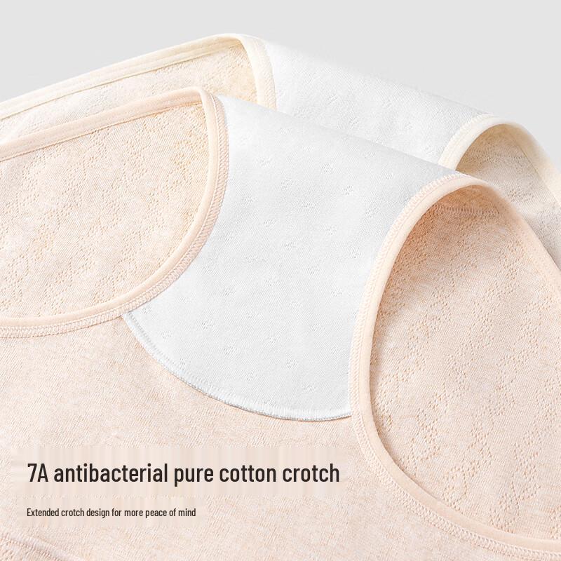 Oudifen Women's 7A Antibacterial Cotton Briefs