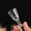 6pcs Sets Shot Glasses Small Capacity Glass Chinese Spirits Cup Goblet Wine Dispenser Wholesale Cups Mini Transparent Drinkware