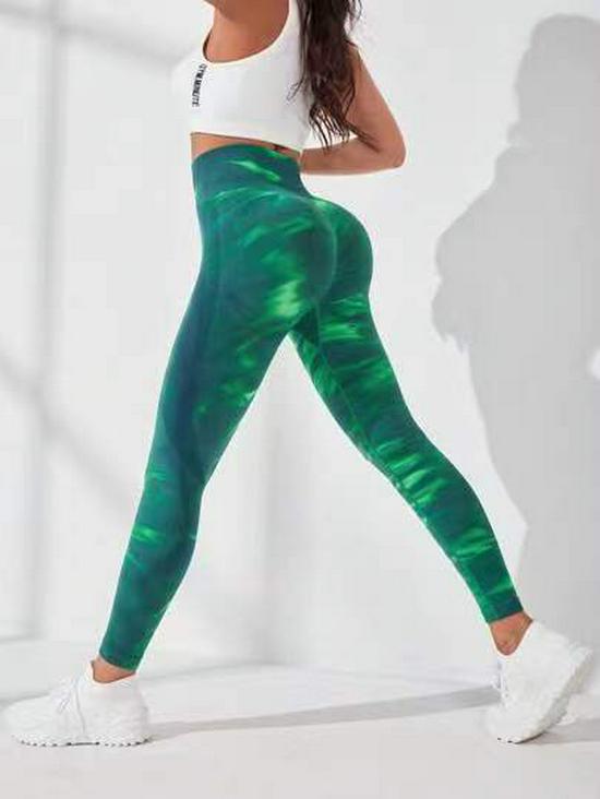 Women's High-Waisted Peach Butt Lifting Yoga Pants - Seamless, Quick-Dry, Skinny Fit