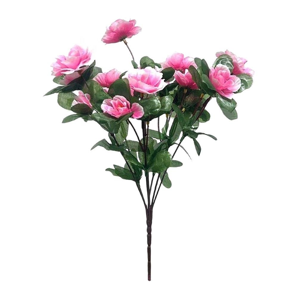 Simulation Plant Artificial Azalea Flowers Branches Imitation Azalea Flowers  Living Room