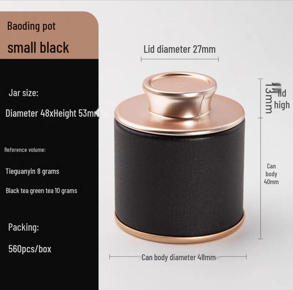 Compact Sealed Tea Canister for Single Brew - Portable and Reusable