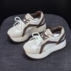 Inner height increase small Forrest Gump shoes women's shoes autumn 2025 new thick-soled casual lightweight sports dad shoes women
