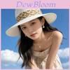 Summer Straw Hat For Women With Wide Brim And Adjustable Fit For Beach And Sun Protection