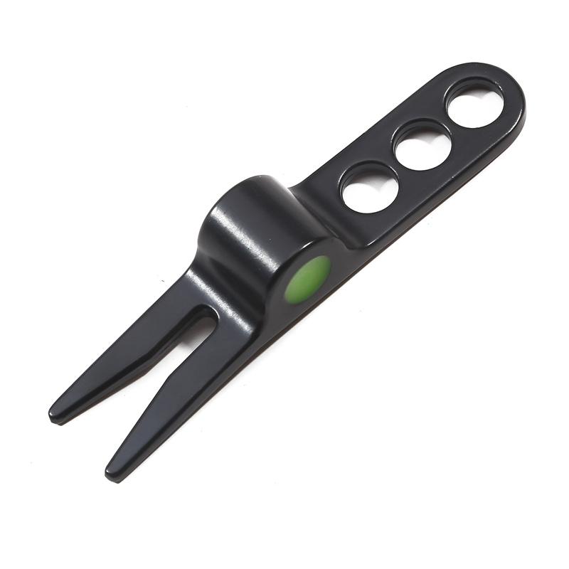 Durable Zinc Alloy Golf Ball Fork Divot Repair Tool Portable Pivot Provides Sturdy and Comfortable Green Repair