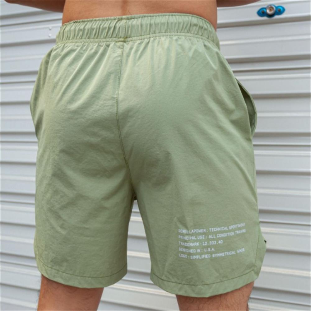 Nuevos Pantalones Cortos Calientes para Hombre Ligeros Delgados Pantalones Cortos para Correr Sentadilla Fitness Pantalones Cortos para Hombre Ropa de GYM Secado Rápido con Cordón