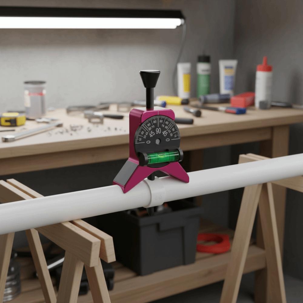 Multifunktionaler Rohrmittenfinder Magnetische Verbindung Rohrmarkierer Rohrverbindungswerkzeuge Rohrverbindung