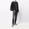 Emporio Armani FW21 Front Small Pocket Round Neck Pullover Sweatshirt Men Sweatshirt Black 6K1M87-1JHSZ-0999