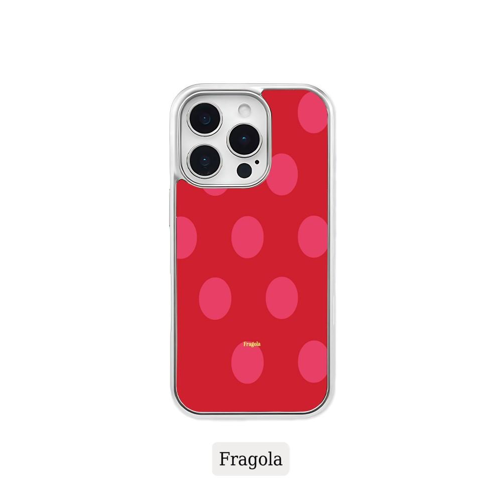 

Роскошный чехол Fragola в горошек для iPhone 17 16e 16 15 14 13 12 11 Pro Max X XR XSMAX 8 7 Air Plus Прозрачный мягкий задний чехол iPhone 13