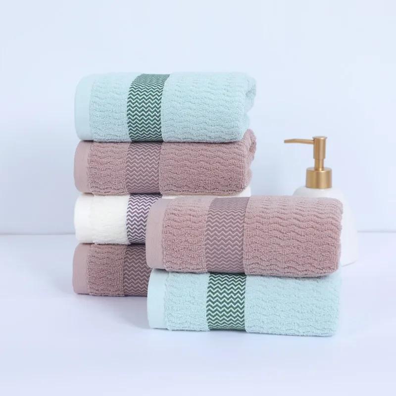 35×75 Thickened Face Towel Quick Absorbent Soft Quick Dry Towel Thickened Absorbent Towel Pure Cotton Face Towel for Home Toilet
