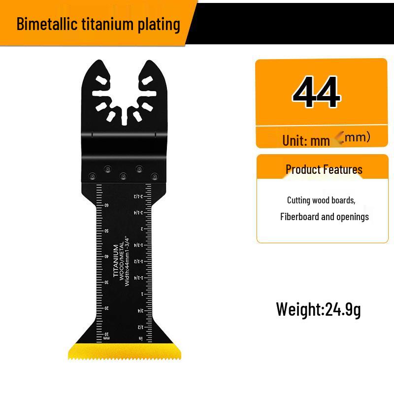 Universal Multifunctional Oscillating Saw Blade for Woodworking and Grinding