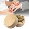 Natural Wood Ring Holder for Weddings and Engagements Jewelry Packaging Case Ring Presentation Box for Women Girls