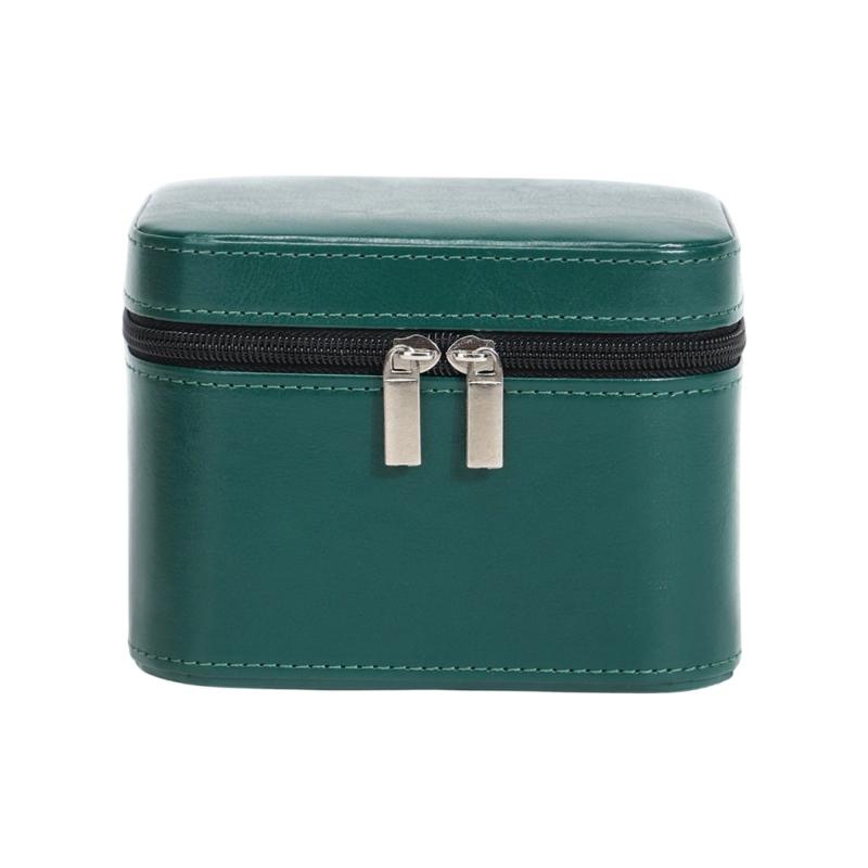 Portable Jewelry Organizer Case with Multiple Compartments for Bracelets Soft Velvets Lining Box Travel Essential