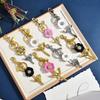 Style Daisy Bag Charm With Rhinestones For Fashionable Handbags And Gifts