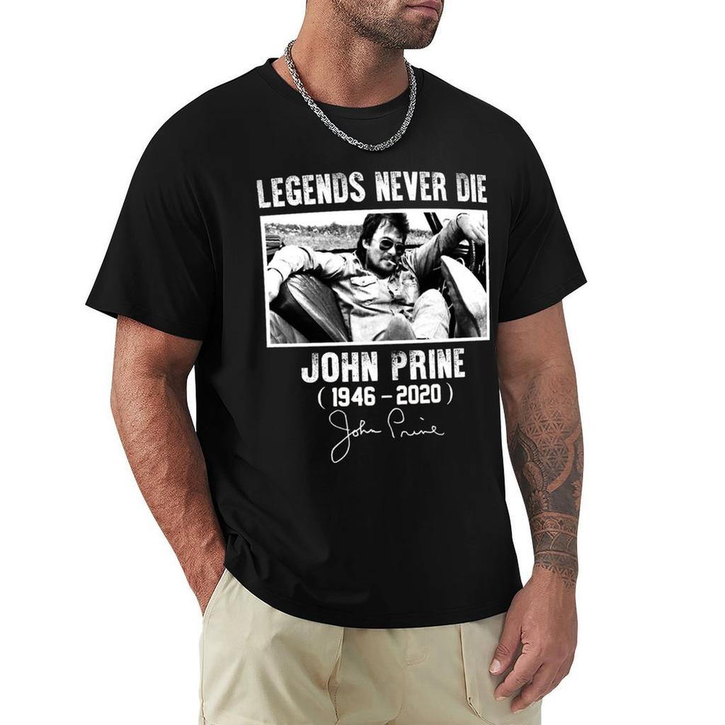 John Prine 4 Tshirt Odor Resistant Short Sleeve Top