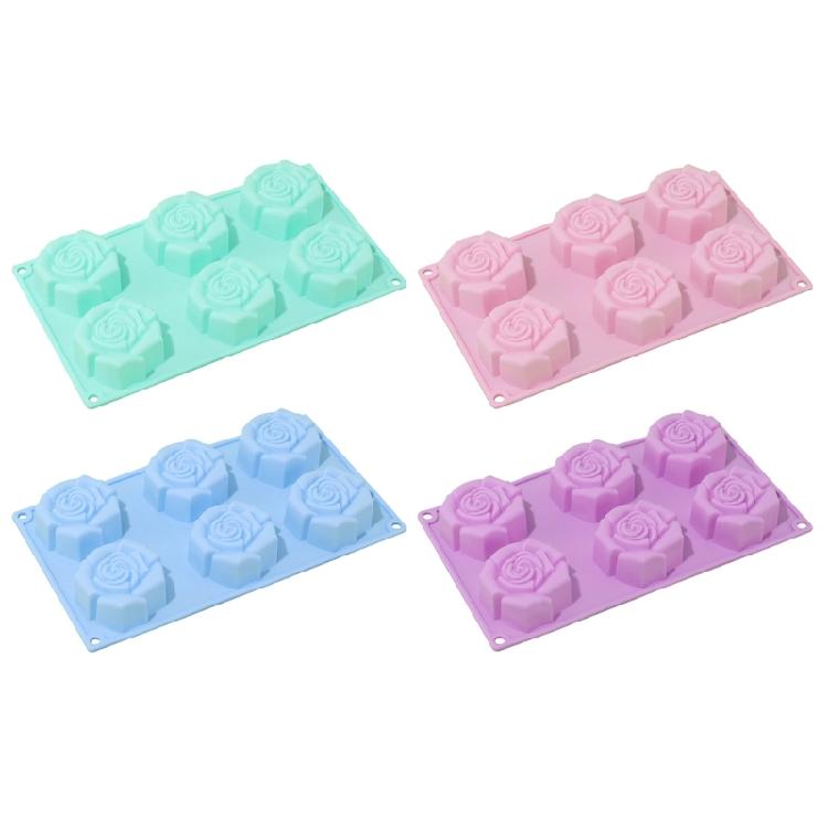 Rose Silicone Cake Mold for Dessert Baking Bakeware Pan Decorating Tool