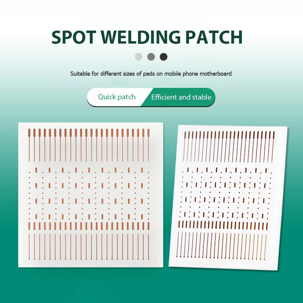 20-1Pcs 208 Dot Repair Spots Dot-Repairing Soldering Lug Patch Jumper Wire Spot Fixing Soldering Lug Solder Sheet forBGA PCB Pad